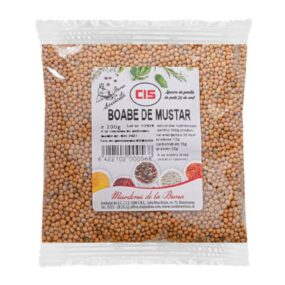 Boabe de mustar 100g - plic